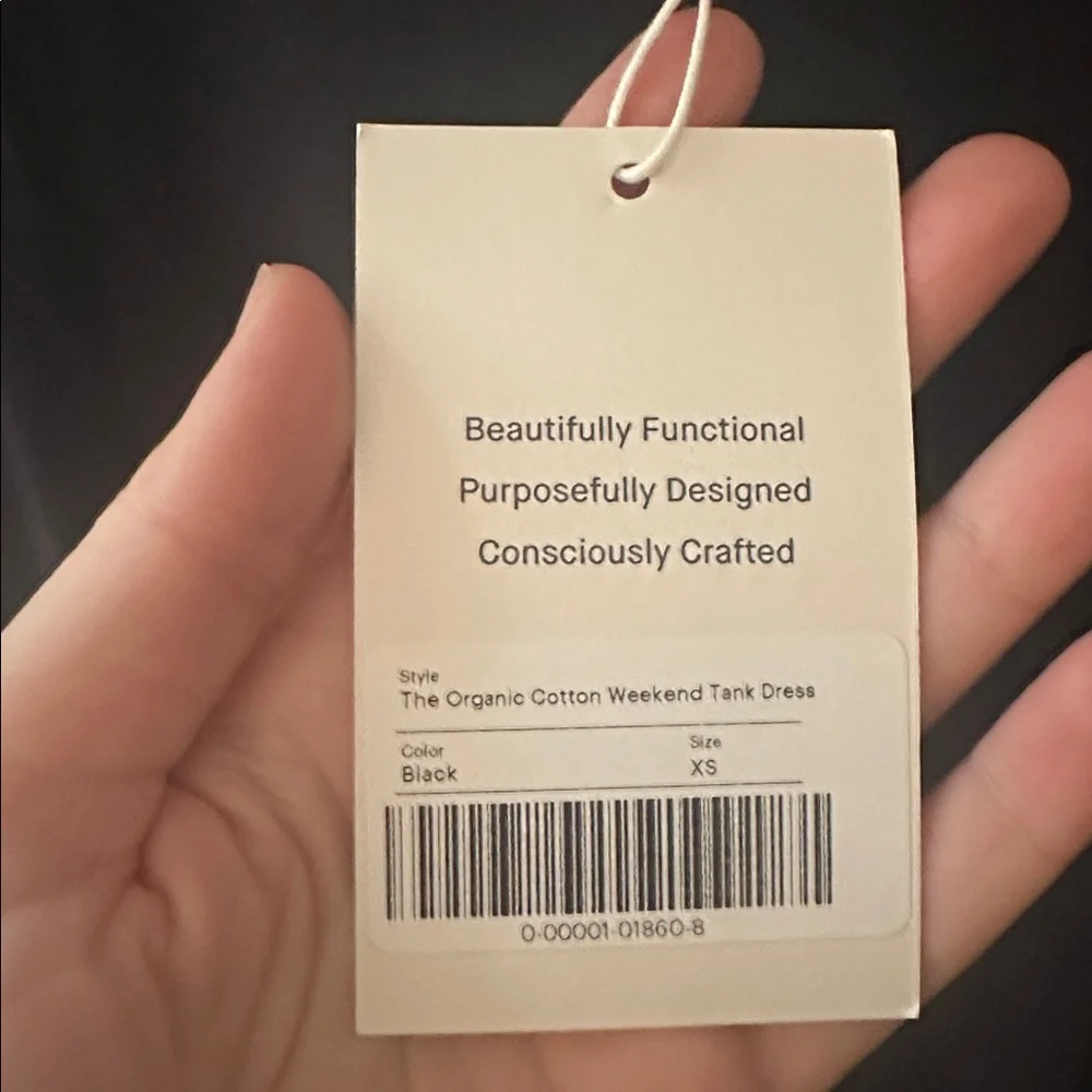 Everlane tank cotton Dress xsmall - Picture 5 of 7